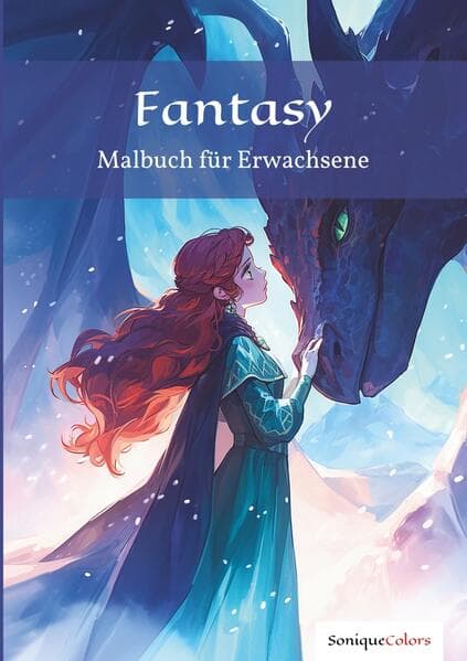 Fantasy - Malbuch für Erwachsene