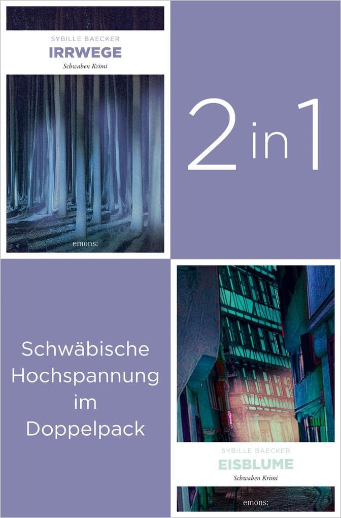 Die ersten zwei Fälle der Schwaben-Reihe »Irrwege« und »Eisblume« (2in1-Bundle)