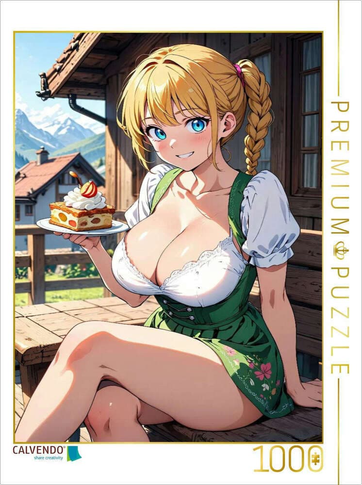 CALVENDO Puzzle Österreich - Alpine Seduction | 1000 Teile Lege-Größe 64x48cm Foto-Puzzle für glückl