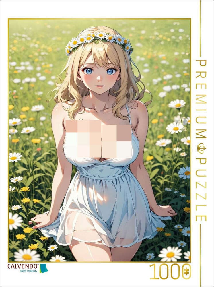 CALVENDO Puzzle Schweden - Midsummer Muse | 1000 Teile Lege-Größe 64x48cm Foto-Puzzle für glückliche