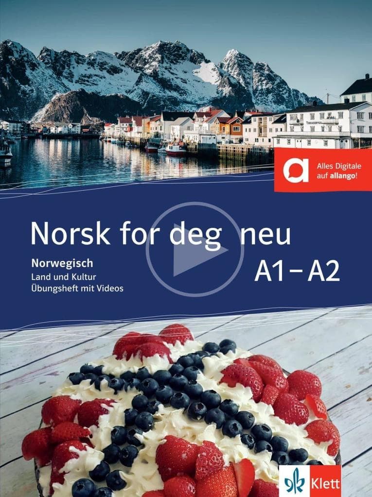 Norsk for deg neu A1-A2. Übungsheft mit Videos