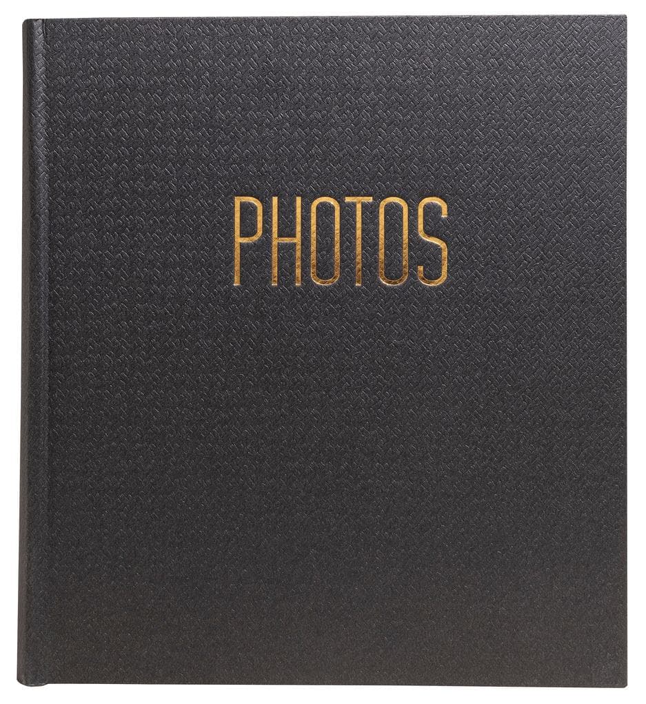 Fotoalbum, 60 Seiten schwarz, 29x32 cm, OfficeByMe