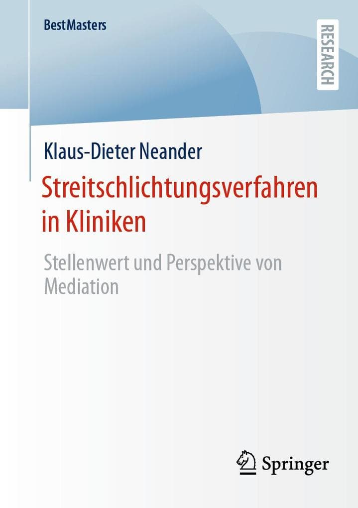 Streitschlichtungsverfahren in Kliniken