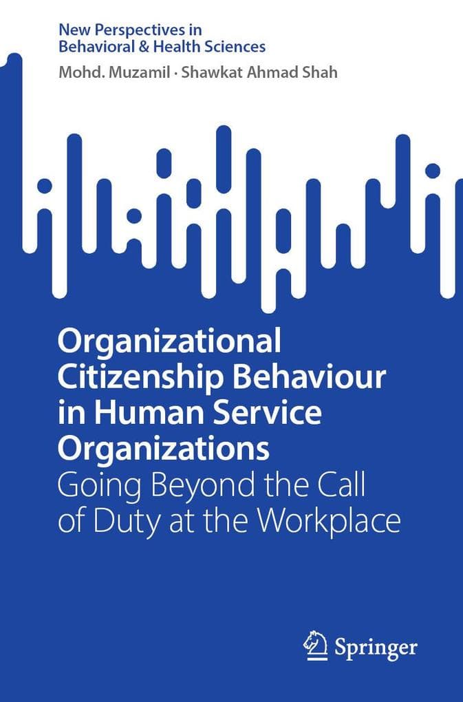 Organizational Citizenship Behaviour in Human Service Organizations
