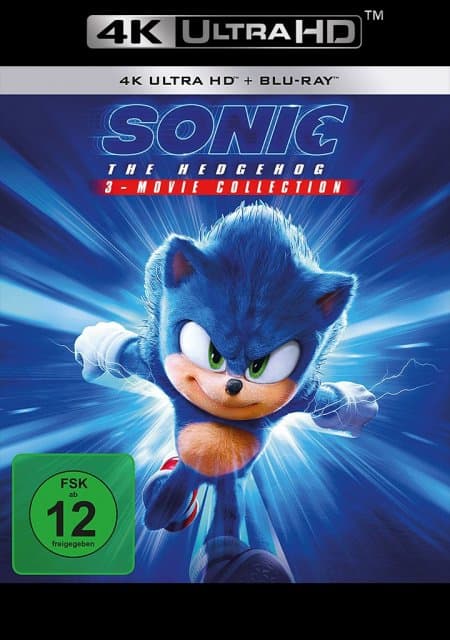 Sonic the Hedgehog - 3-Movie Collection - 4K UHD