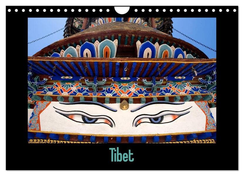 Tibet (Wandkalender 2026 DIN A4 quer), CALVENDO Monatskalender