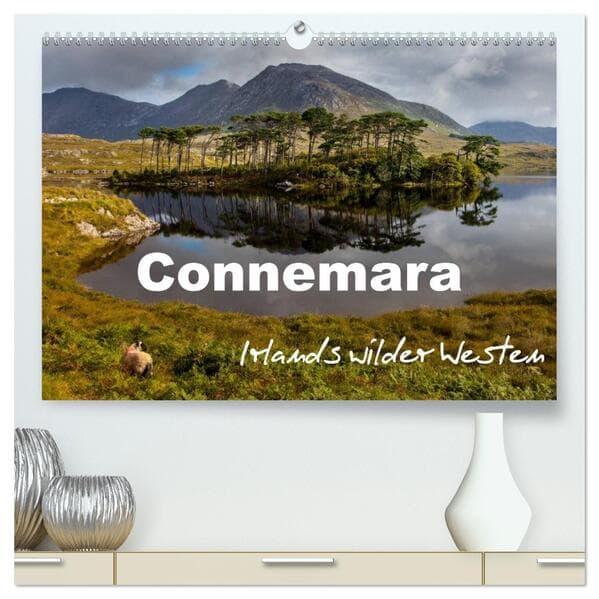 Connemara - Irlands wilder Westen (hochwertiger Premium Wandkalender 2026 DIN A2 quer), Kunstdruck i