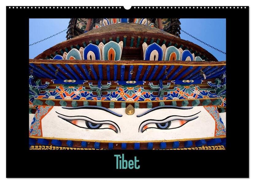 Tibet (Wandkalender 2026 DIN A2 quer), CALVENDO Monatskalender