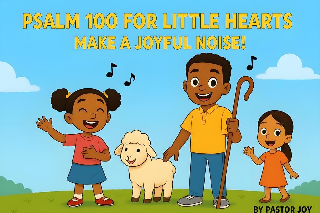 Psalm 100 For Little Hearts: Make A Joyful Noise
