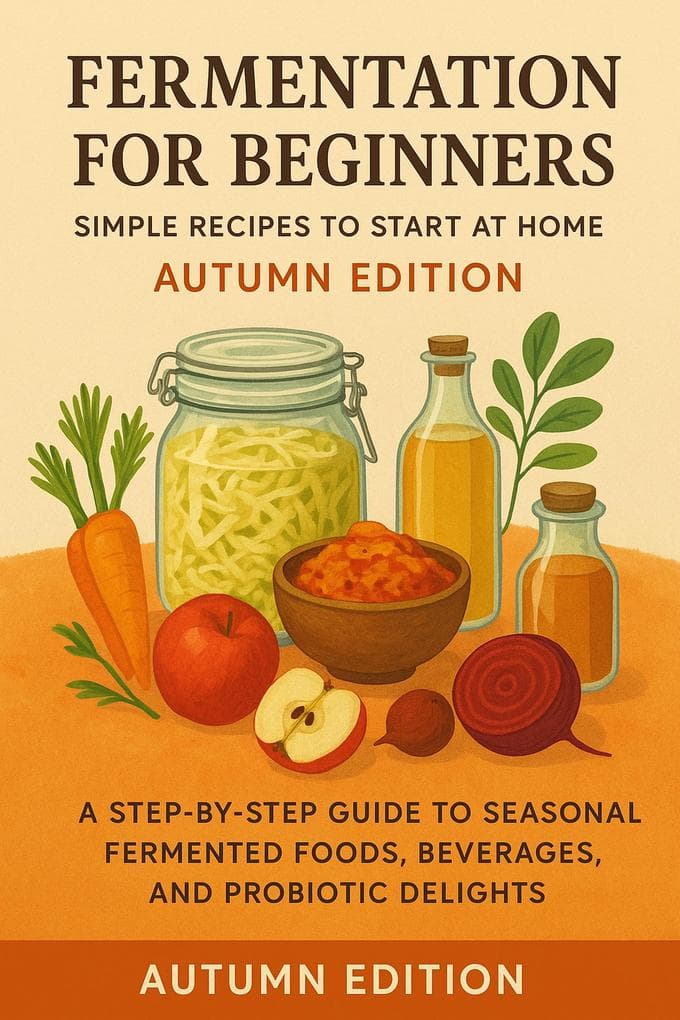 Fermentation for Beginners: Simple Recipes to Start at Home - Autumn Edition (Ferment for Life, #1)