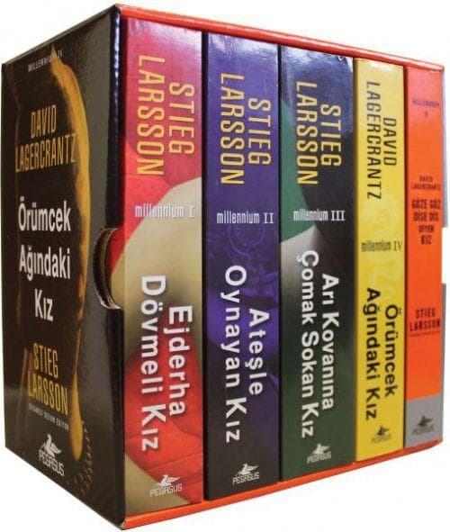 Millennium Serisi - Kutulu Özel 5 Kitap Set