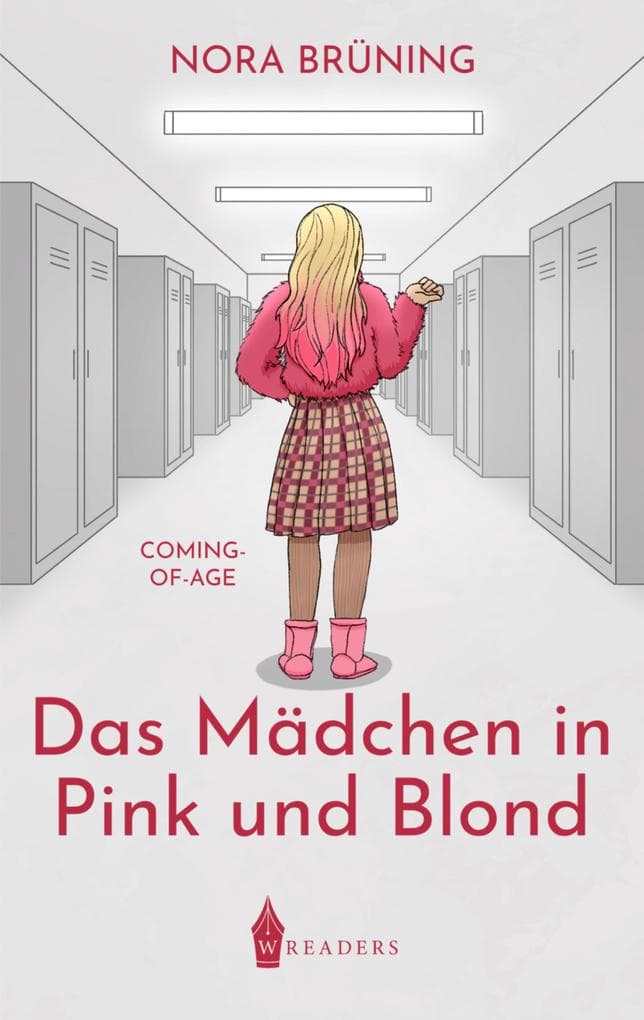 Das Mädchen in pink und blond