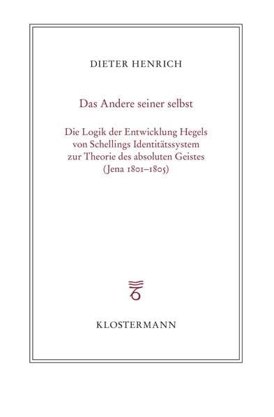 Das Andere seiner selbst