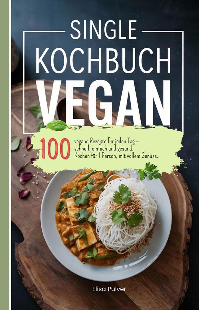 Single Kochbuch vegan