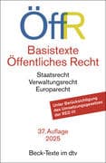 Basistexte Öffentliches Recht. ÖffR