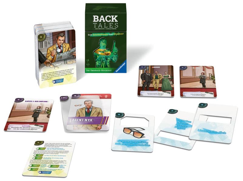 Back Tales Die Smaragd-Hochzeit - Kartenspiel ab 12 Jahre