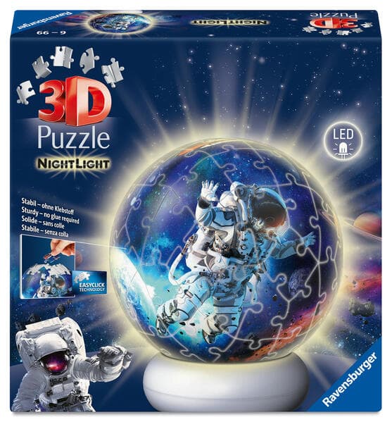 3D Puzzle-Ball Nachtlicht Astronauten