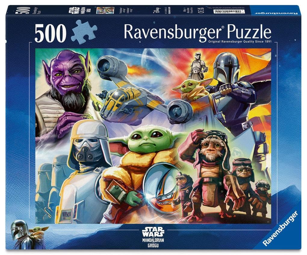 Erwachsenenpuzzle 500 Teile - The Mandalorian and Grogu