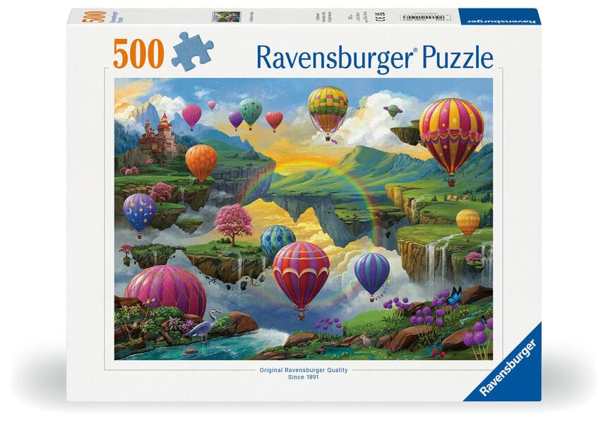 Erwachsenenpuzzle 500 Teile - Tal der Luftballons