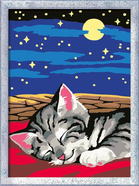 CreArt, Malen nach Zahlen Kinder - Katzenträume