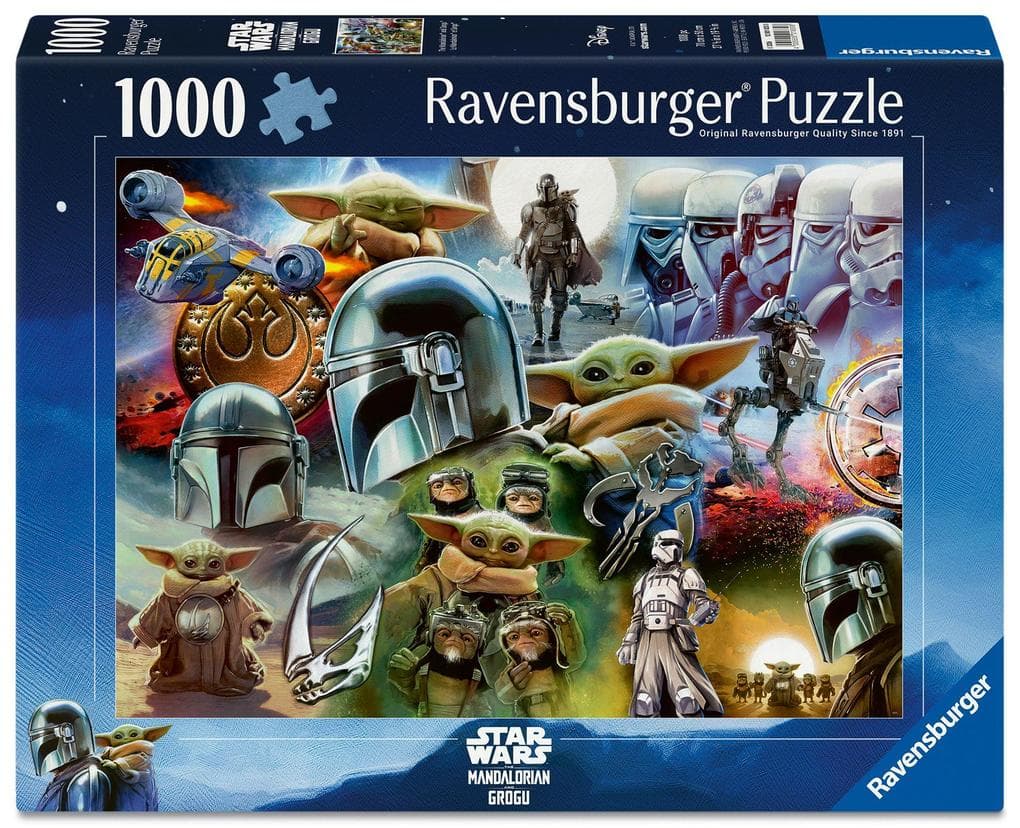 Erwachsenenpuzzle 1000 Teile - The Mandalorian and Grogu