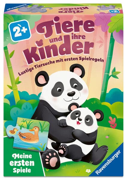 Tiere und ihre Kinder - Kinderspiel ab 2 Jahre