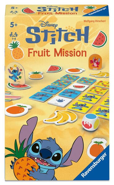 Disney Stitch Fruit Mission - Reisespiel ab 5 Jahre