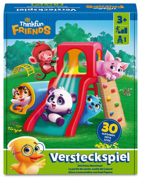 ThinkFun Friends: Versteckspiel - Logikspiel ab 3 Jahre