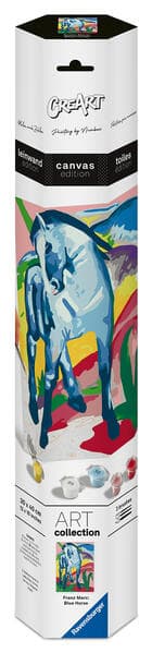 CreArt, Malen nach Zahlen Art Collection - Blaues Pferd (Franz Marc)