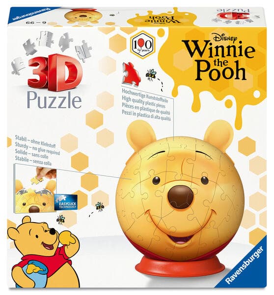 3D Puzzle-Ball Disney Winnie Puuh mit Ohren