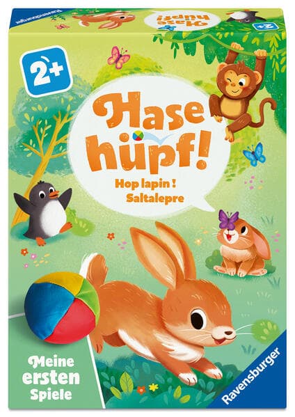 Hase hüpf! - Kinderspiel ab 2 Jahre