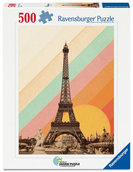 Erwachsenenpuzzle 500 Teile - Pariser Regenbogen