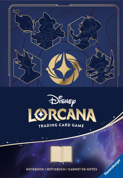 Disney Lorcana - Notebook - Notizbuch - Carnet de notes