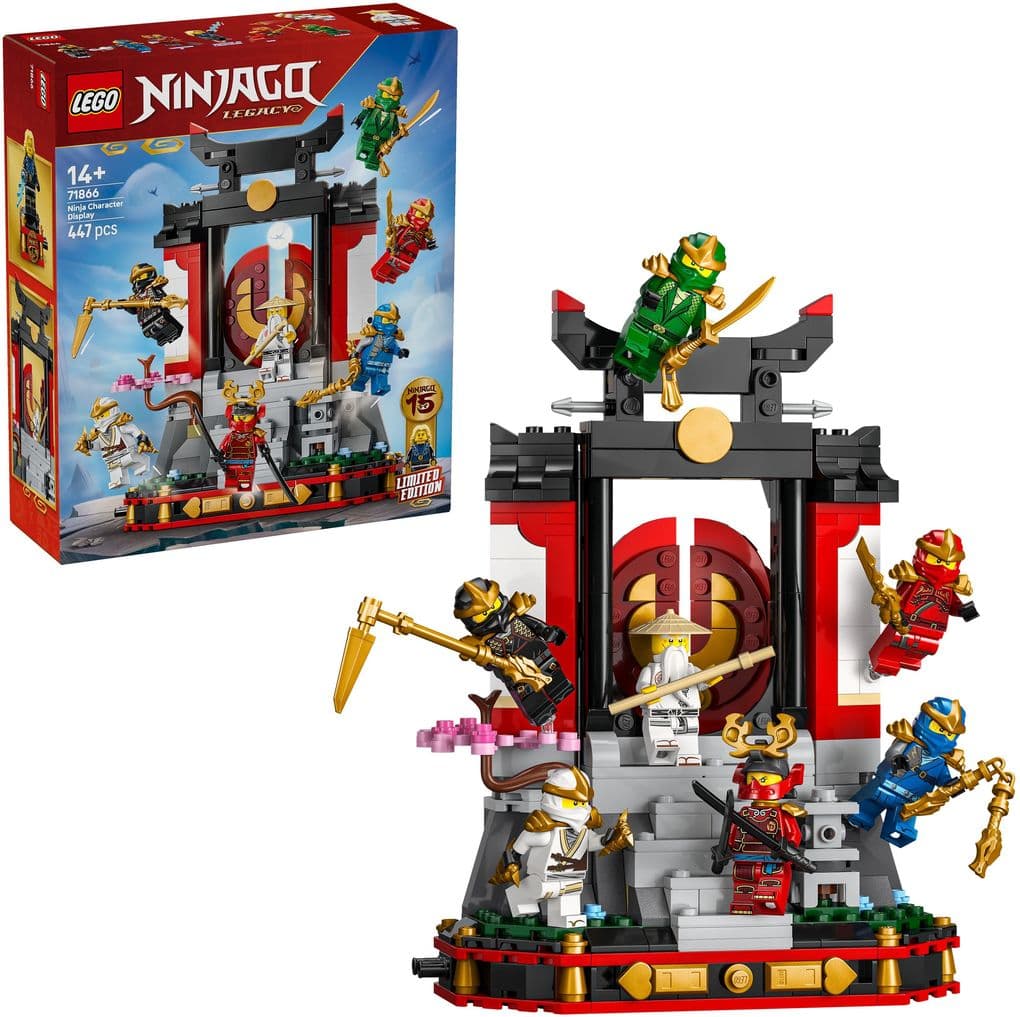 LEGO® NINJAGO 71866 15-jähriges Jubiläum: Ninja-Charaktere zum Ausstellen