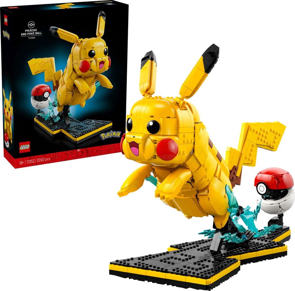 LEGO® Pokémon 72152 Pikachu und Pokéball