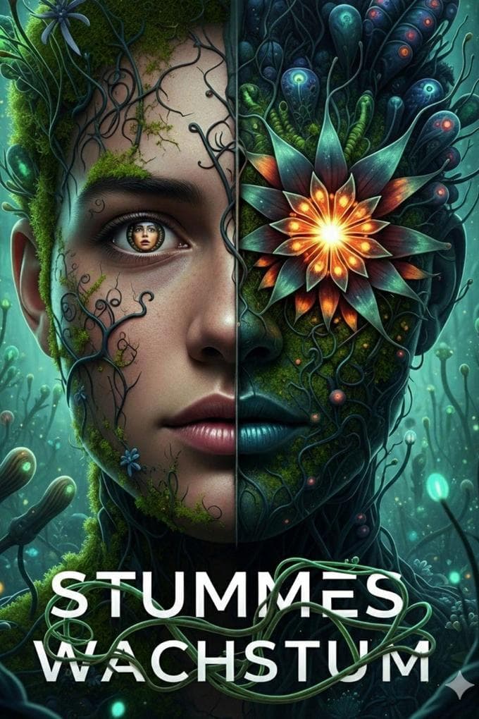 Stummes Wachstum - A Sci-Fi German Graded Reader (B2-C1 Level) - A Thrilling Story of Survival on an Alien World