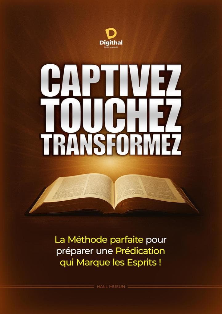 Captivez Touchez Transformez - La Méthode parfaite pour préparer une Prédication qui Marque les Esprits