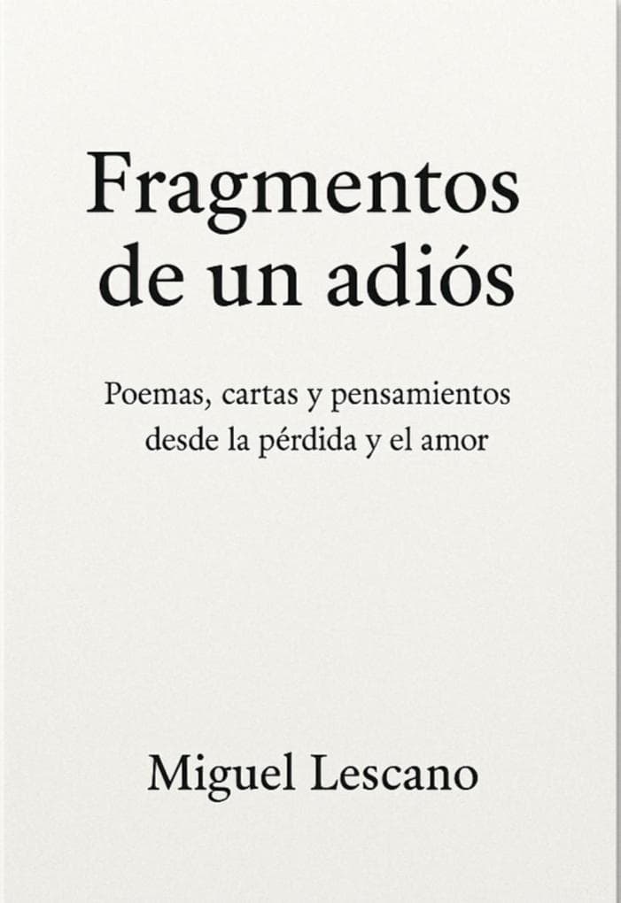 Fragmentos de un adiós