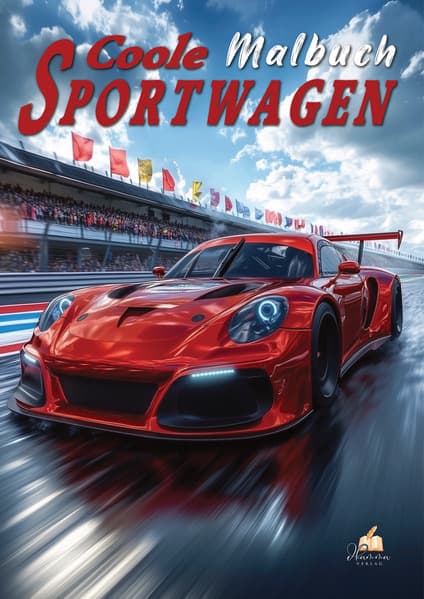 Auto Malbuch für Kinder ab 6 Jahren - Coole Sportwagen