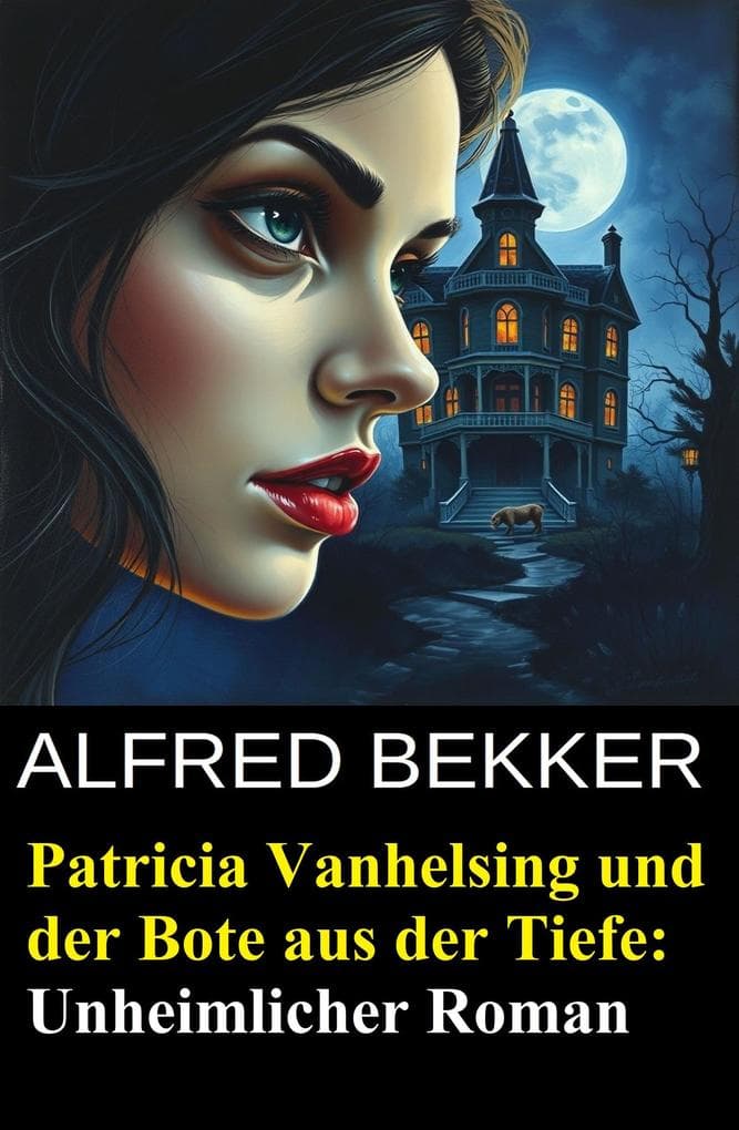 Patricia Vanhelsing und der Bote aus der Tiefe: Unheimlicher Roman
