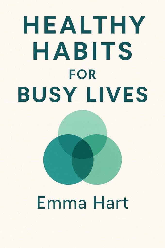 Healthy Habits for Busy Lives