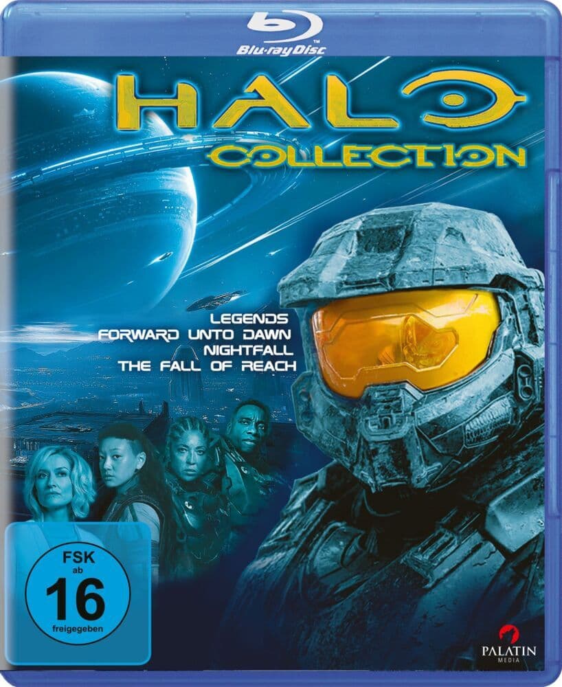 HALO - The Ultimate Movie Collection 1-4 (Blu-ray)