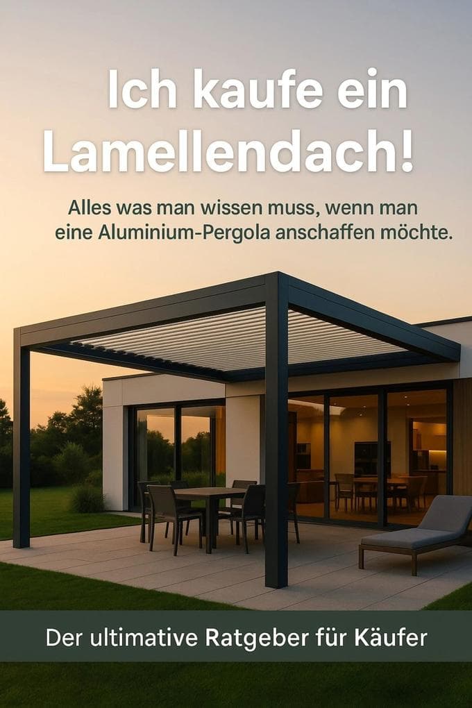 RATGBEGER: Ich kaufe ein Lamellendach