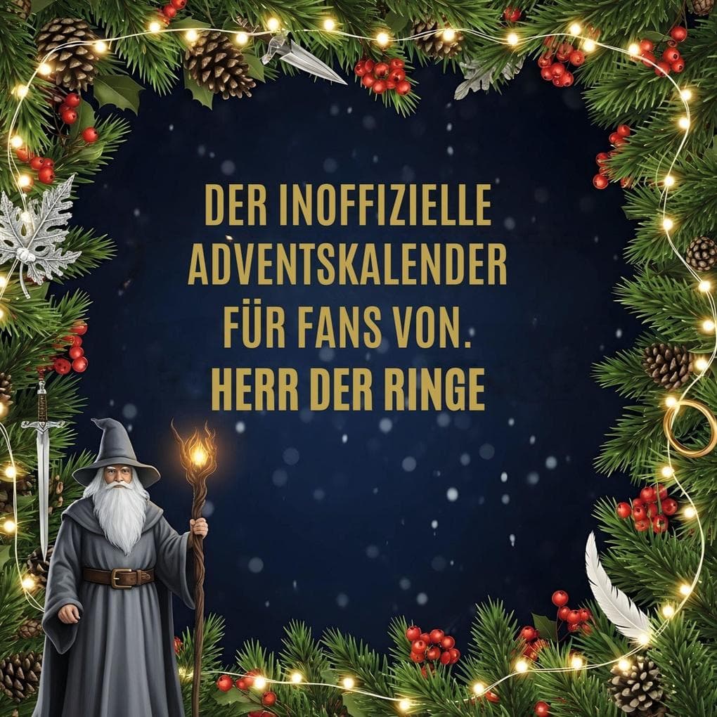Der inoffizielle Adventskalender für Fans von Herr der Ringe