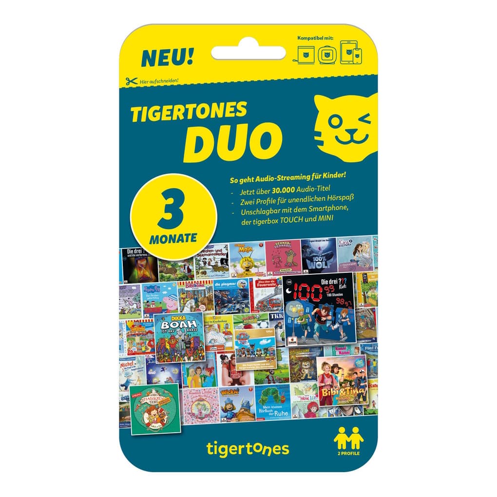 tigertones DUO ticket - 3 Monate