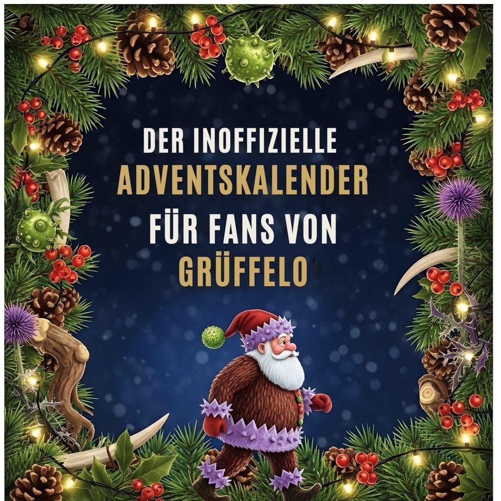 Der inoffizielle Adventskalender für Fans von Grüffelo