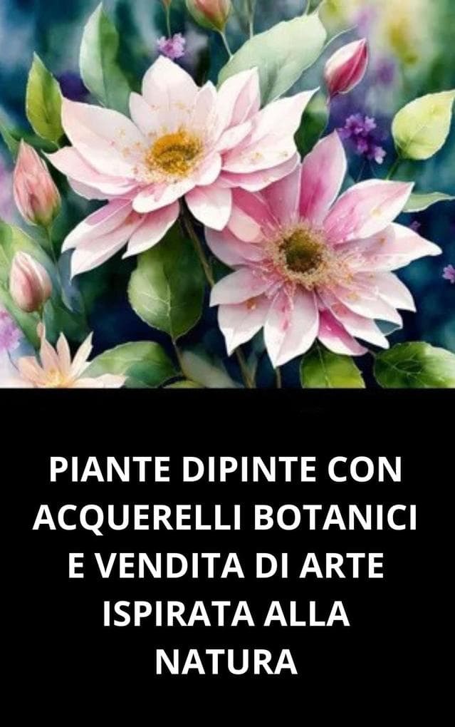 Piante Dipinte Con Acquerelli Botanici E Vendita Di Arte Ispirata Alla Natura