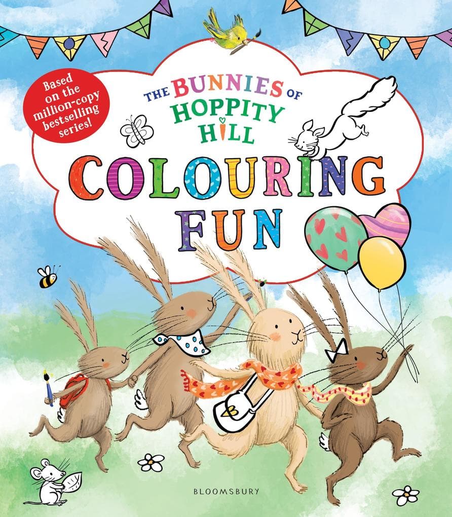 The Bunnies of Hoppity Hill: Colouring Fun