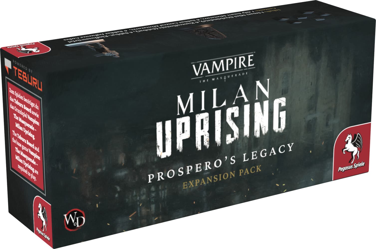 Teburu: Milan Uprising (Vampire: The Masquerade) - Prospero's Legacy [Erweiterung]