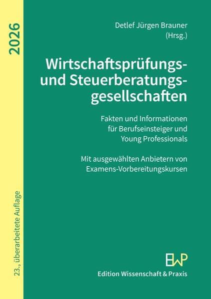 Wirtschaftsprüfungs- und Steuerberatungsgesellschaften 2026